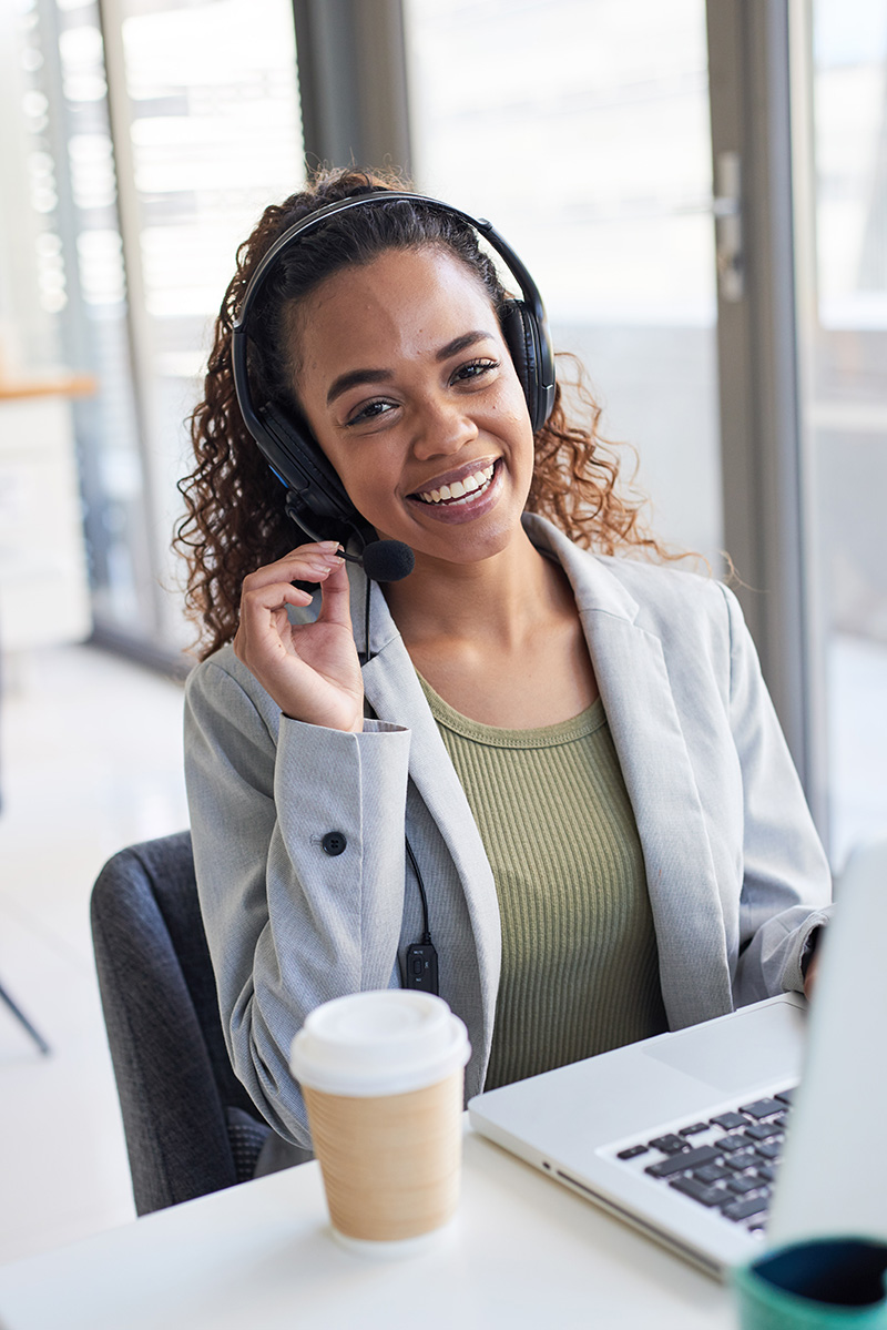 Helpful office staff for staffing agency