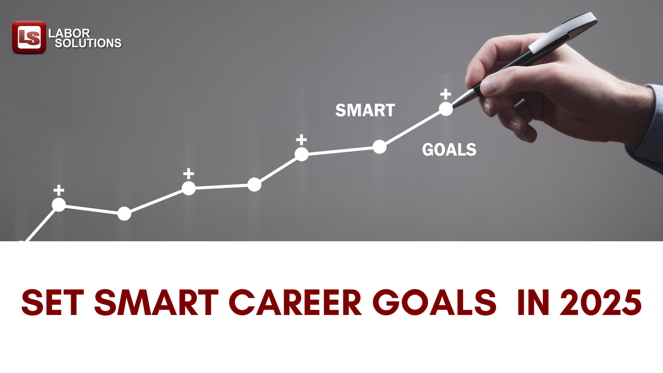 Labor Solutions Blog heading. Set Smart Career Goals in 2025