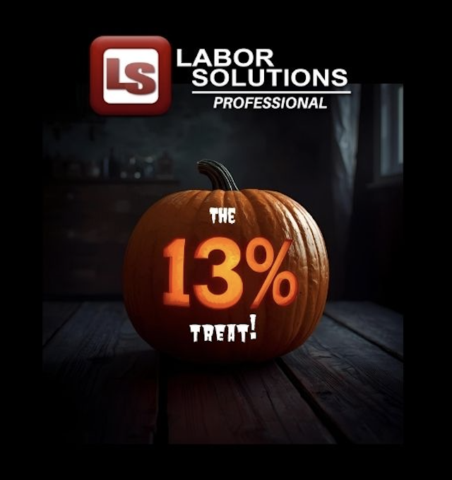 Labor Solutions - The 13% Treat